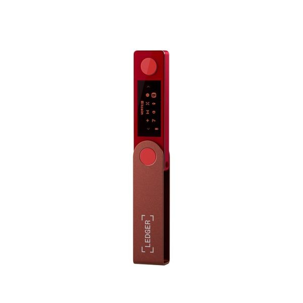 Ledger Nano X Ruby Red Crypto Hardware Wallet (LEDGERNANOXRR) - Image 4