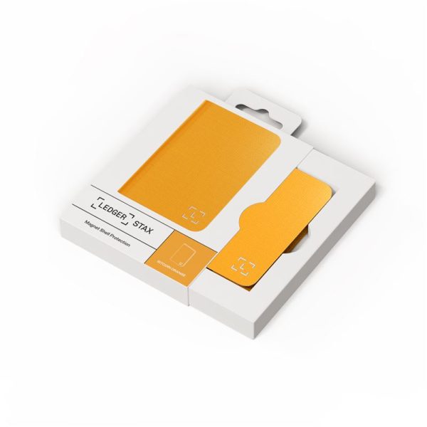 Ledger Stax Magnetic Shell orange bitcoin (LEDGERSTAXMSOB) - Image 5