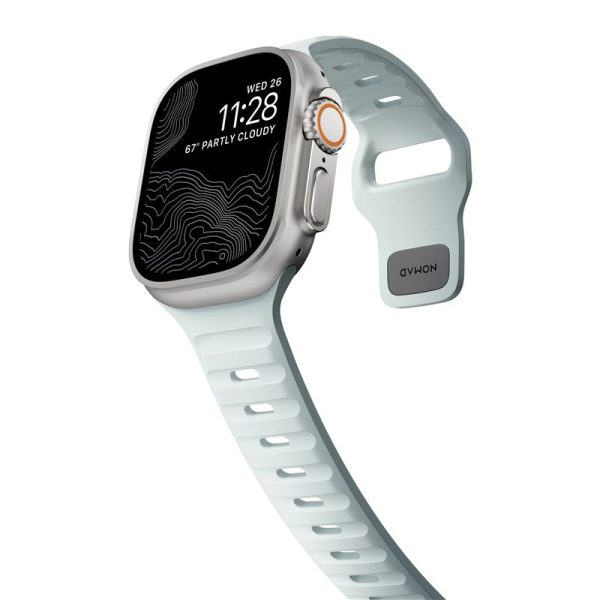 Nomad Sport Strap Ice Blue Glow - Apple Watch 49mm/46mm/45mm/44mm (NM01123385) - Image 3