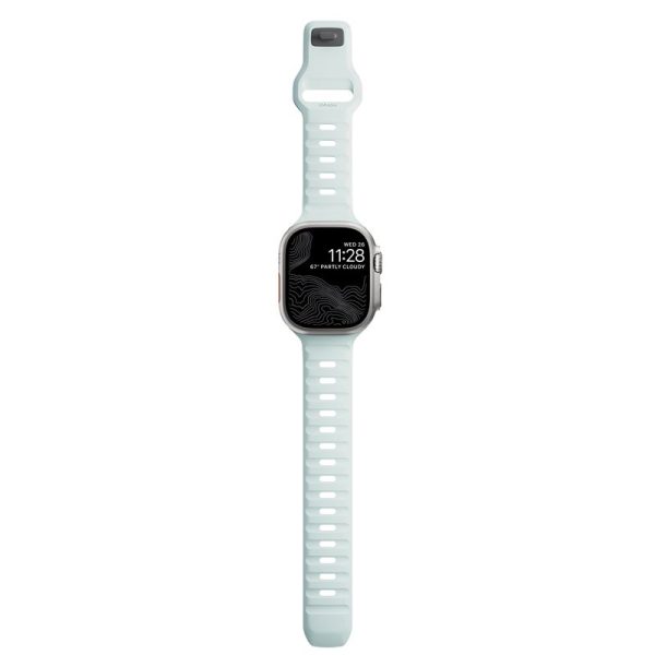 Nomad Sport Strap Ice Blue Glow - Apple Watch 49mm/46mm/45mm/44mm (NM01123385) - Image 4