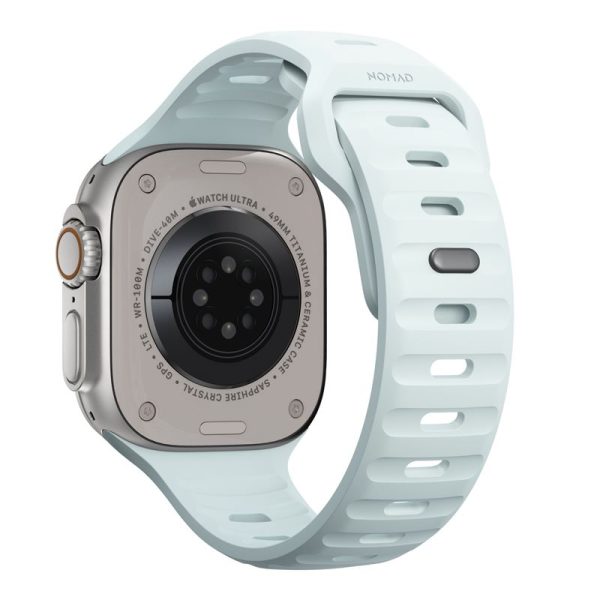 Nomad Sport Strap Ice Blue Glow - Apple Watch 49mm/46mm/45mm/44mm (NM01123385) - Image 10