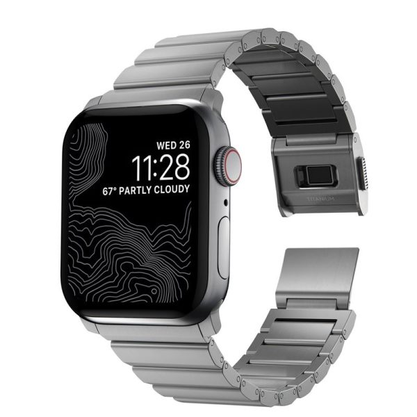 Nomad Titanium Band natural - Apple Watch 49mm/46mm/45mm/44mm (NM014858858) - Image 17