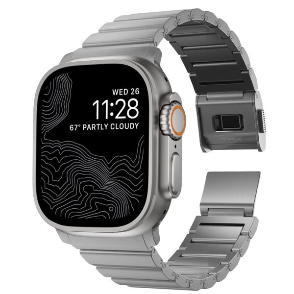 Nomad Titanium Band natural - Apple Watch 49mm/46mm/45mm/44mm (NM014858858) - Image 18