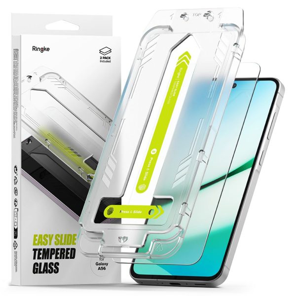 SZKŁO HARTOWANE RINGKE EASY SLIDE 2-PACK GALAXY A56 5G CLEAR