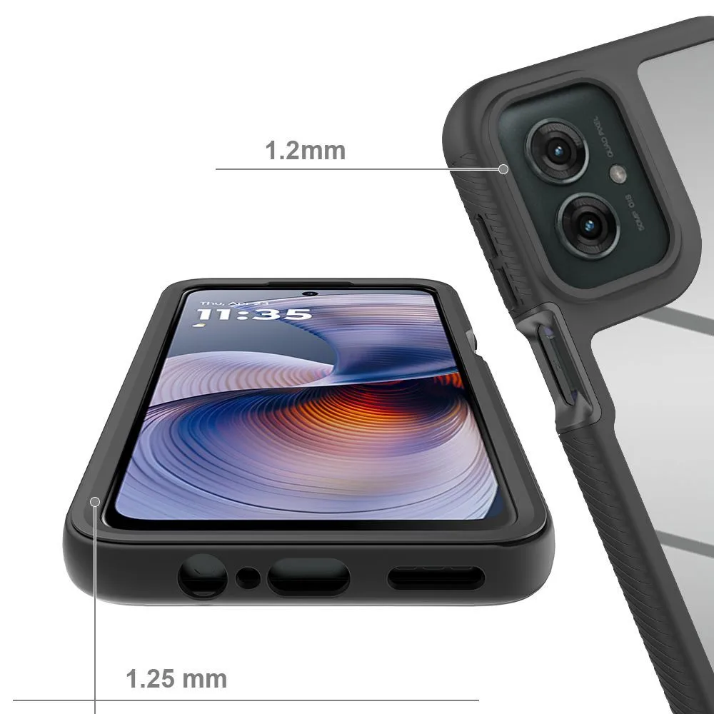 Θήκη Tech-Protect Defense 360° για Motorola Moto G15 / G17 / G05 / E15 - Black - Image 3