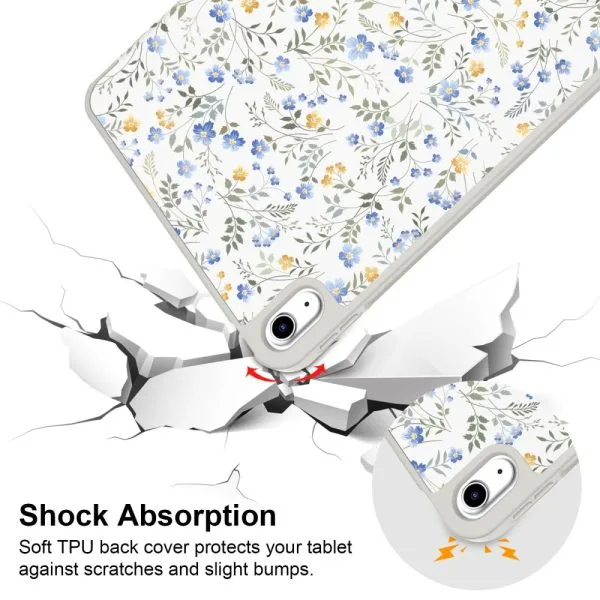 Θήκη Tech-Protect Smart Case Pen Spring Flowers-Apple iPad 10/11 Gen. - Image 5