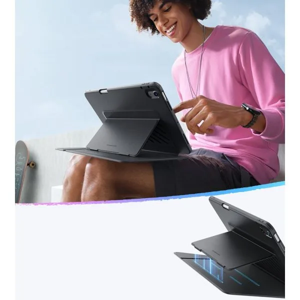 Θήκη ESR Flip Hybrid για iPad Air 10.9 (2020-2022) & Air 11 (2024-2026) – Black - Image 4