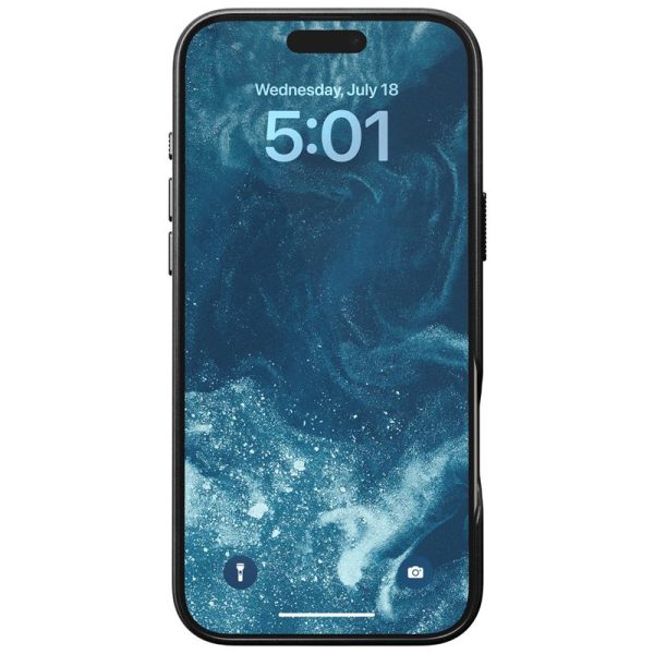 Nomad Traditional Leather Case Black-Apple iPhone 16 Pro Max | Horween (NM01393085) - Image 4