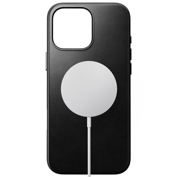 Nomad Traditional Leather Case Black-Apple iPhone 16 Pro Max | Horween (NM01393085) - Image 6
