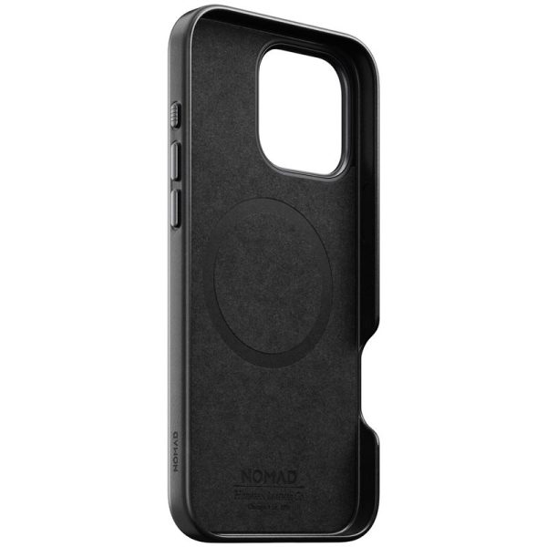 Nomad Traditional Leather Case Black-Apple iPhone 16 Pro Max | Horween (NM01393085) - Image 8