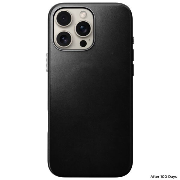 Nomad Traditional Leather Case Black-Apple iPhone 16 Pro Max | Horween (NM01393085) - Image 10