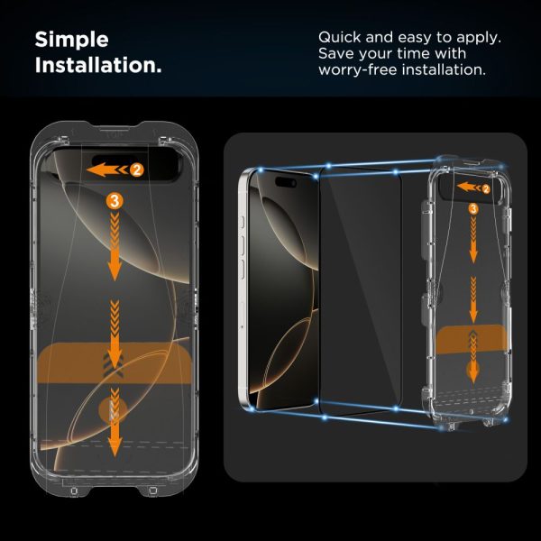 TECH-PROTECT QUICK SET+ 2-PACK IPHONE 16 PRO MAX BLACK - Image 3
