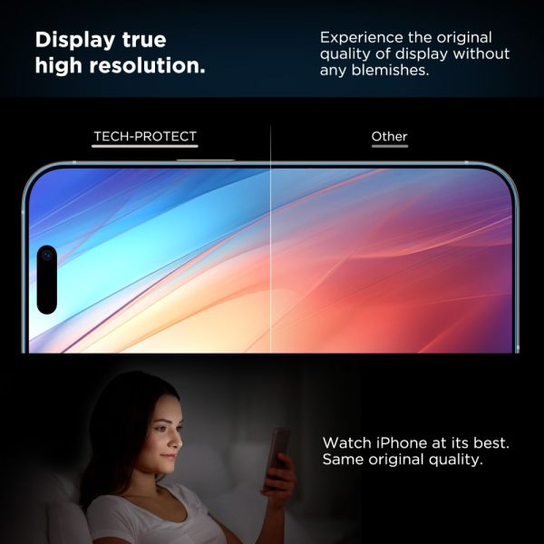 TECH-PROTECT QUICK SET+ 2-PACK IPHONE 16 PRO MAX BLACK - Image 4