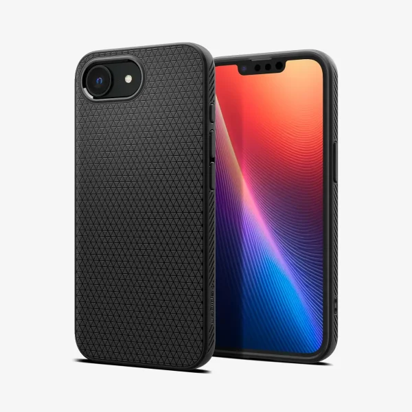 Spigen Liquid Air Marble Gray-Apple iPhone 16e (ACS09532)