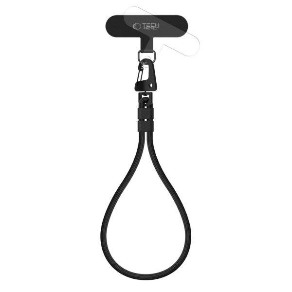 TECH-PROTECT C8S ROPE WRIST STRAP BLACK