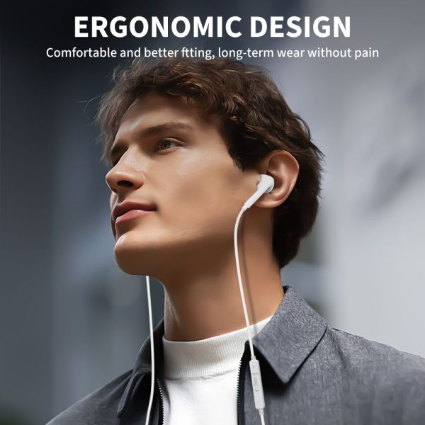 TECH-PROTECT ULTRABOOST TYPE-C EARPHONE CORE WHITE - Image 4