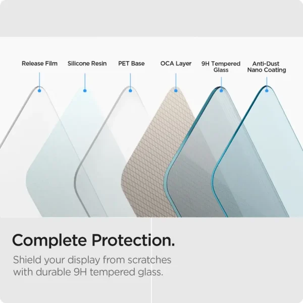 Spigen Glass tR Slim 2 Pack - Samsung Galaxy XCover 7 Pro/ 7 (AGL09407) - Image 5