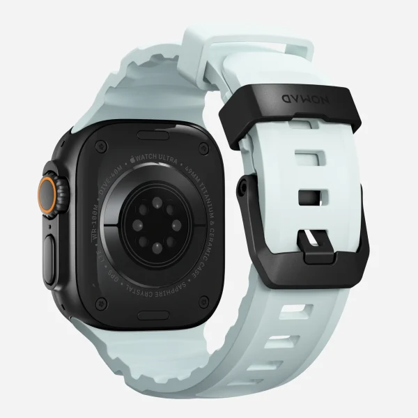 Nomad Rocky Point Band black icy blue glow-Apple Watch 46/49mm (NM014445858) - Image 8