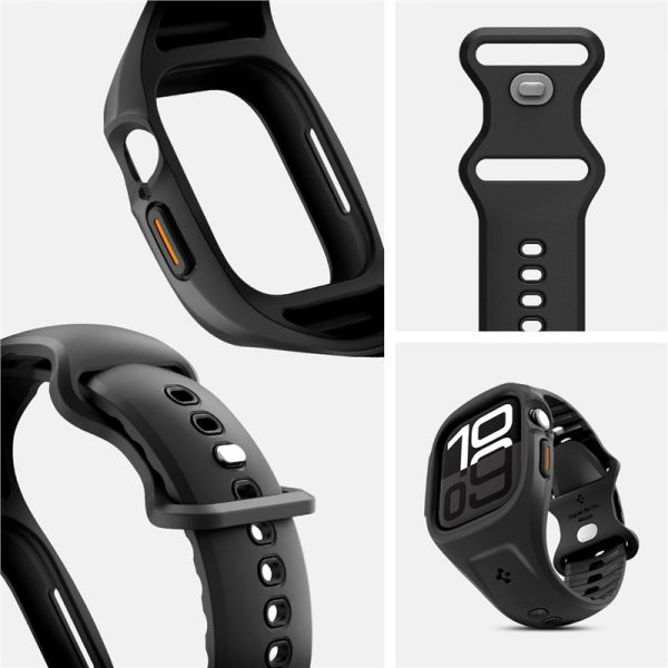 Spigen Liquid Air Pro matte black - Apple Watch 10 46mm (ACS09317) - Image 5