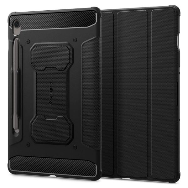 Spigen Rugged Armor Pro black - Samsung Galaxy Tab S10 FE+ (ACS09381) - Image 10