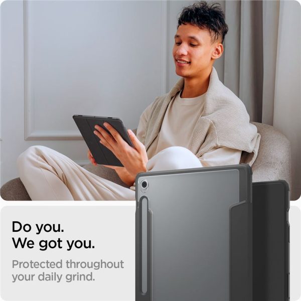 Spigen Ultra Hybrid Pro black - Samsung Galaxy Tab S10 FE+ (ACS09446) - Image 5