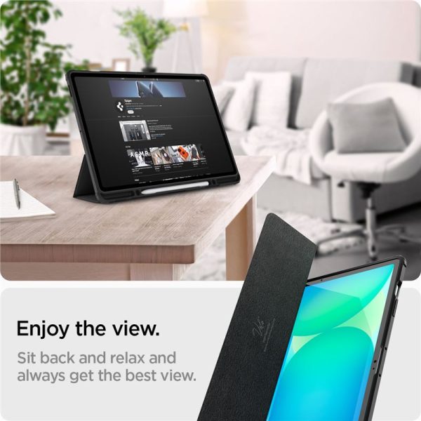 Spigen Ultra Hybrid Pro black - Samsung Galaxy Tab S10 FE+ (ACS09446) - Image 6
