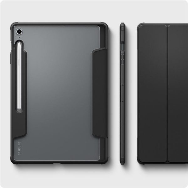 Spigen Ultra Hybrid Pro black - Samsung Galaxy Tab S10 FE+ (ACS09446) - Image 9