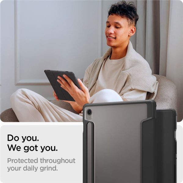 Spigen Ultra Hybrid Pro Black-Samsung Galaxy Tab S10 FE/S9 11" X710/X716B/X520/X526 (ACS09498) - Image 6