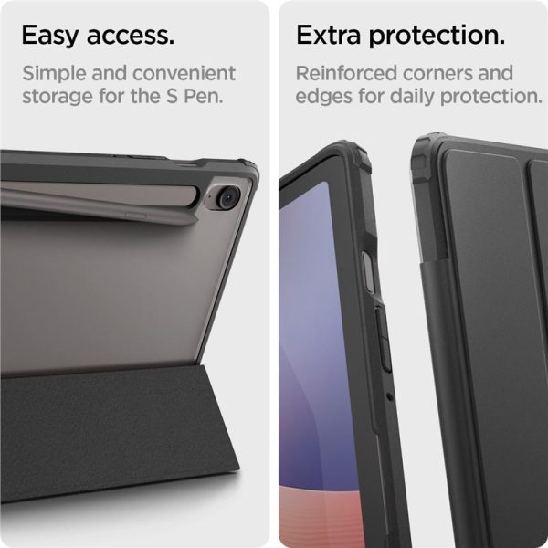 Spigen Ultra Hybrid Pro Black-Samsung Galaxy Tab S10 FE/S9 11" X710/X716B/X520/X526 (ACS09498) - Image 9