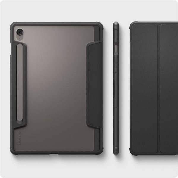 Spigen Ultra Hybrid Pro Black-Samsung Galaxy Tab S10 FE/S9 11" X710/X716B/X520/X526 (ACS09498) - Image 10