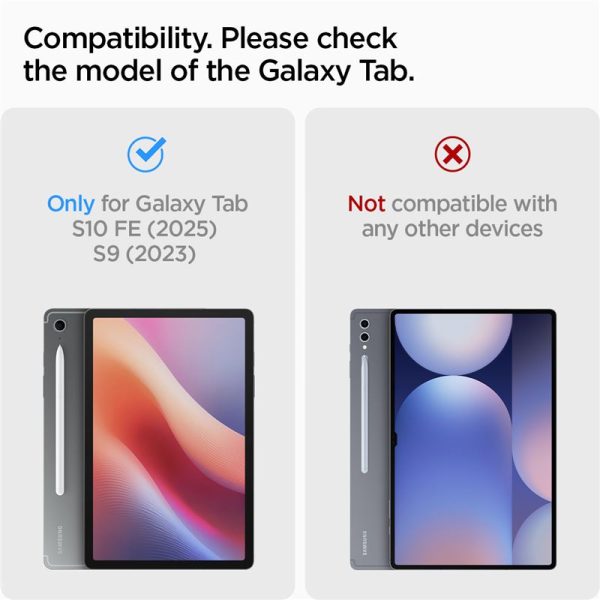 Spigen Ultra Hybrid Pro gray - Samsung Galaxy Tab S10 FE (ACS09533) - Image 5