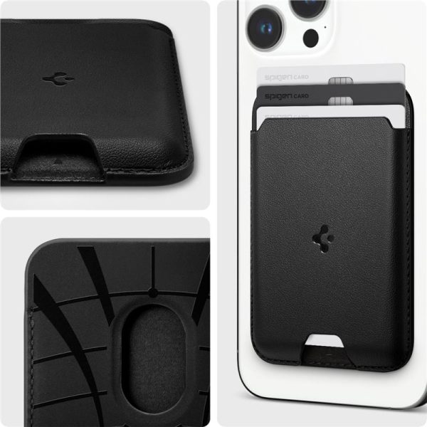 Spigen Valentinus Wallet Magsafe 3 card black (AFA05760) - Image 5