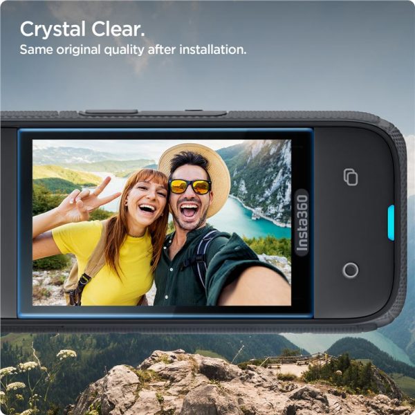 Spigen Glass tR SLIM S2P black - Insta 360 X4 (AGL09309) - Image 5