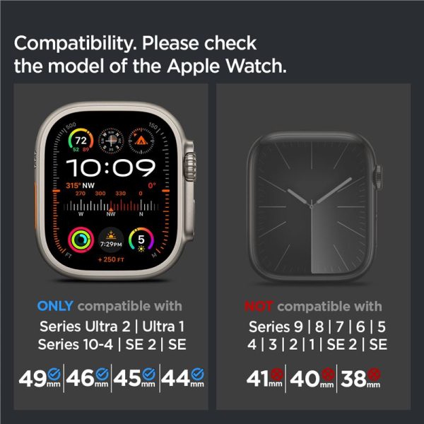 Spigen Classic Fit Band black - Apple Watch 49mm/46mm/45mm/44mm (AMP09304) - Image 7