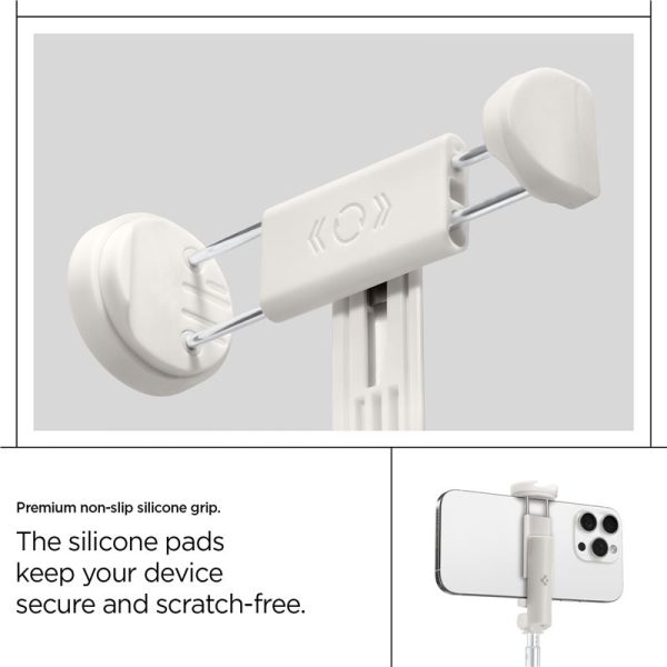 Spigen Tripod Selfie Stick MagSafe Auto-Open dune beige (AMP09337) - Image 10