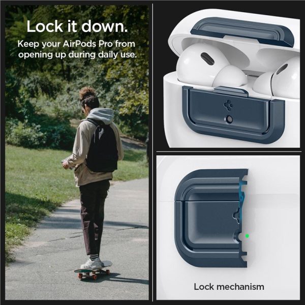 Spigen Lock Fit M metal slate - AirPods Pro (2nd/1st Gen) (ASD06153) - Image 10