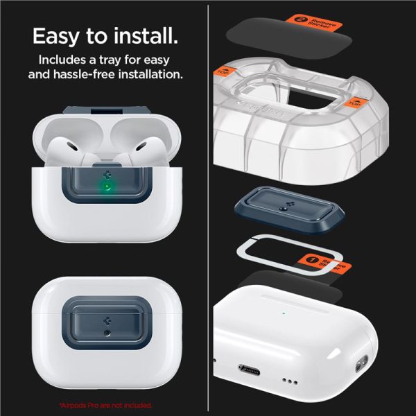 Spigen Lock Fit M metal slate - AirPods Pro (2nd/1st Gen) (ASD06153) - Image 11