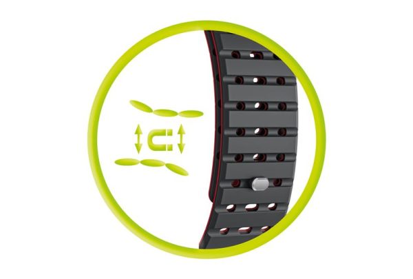 Mobile Origin Magnetic Strap Black/Red-Apple Watch 49mm/46mm/45mm/44mm (AWMS-01-BLK-RED) - Image 7