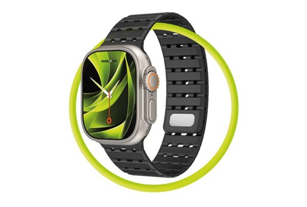 Mobile Origin Magnetic Strap Black-Apple Watch 49mm/46mm/45mm/44mm (AWMS-01-BLK) - Image 5