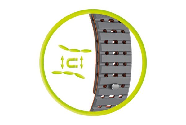 Mobile Origin Magnetic Strap Grey/Orange-Apple Watch 49mm/46mm/45mm/44mm (AWMS-01-GRY-ORG) - Image 7