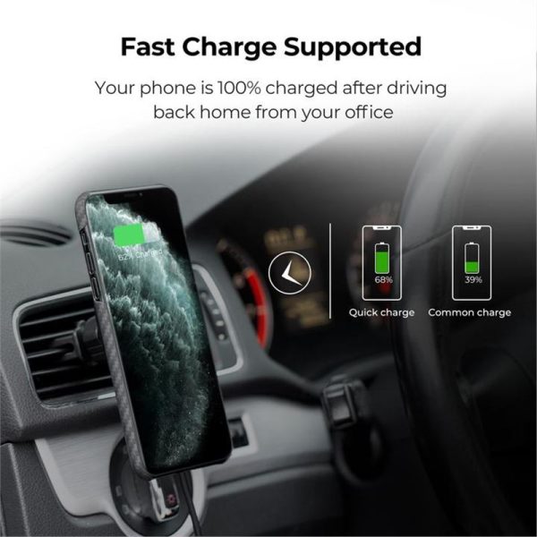 Pitaka MagMount Qi Wireless Air Vent Mount (CM3001Q) - Image 2