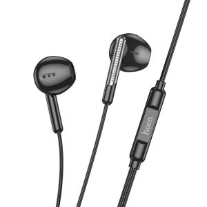 EOL HOCO wire earphones Type C with microphone M123 black