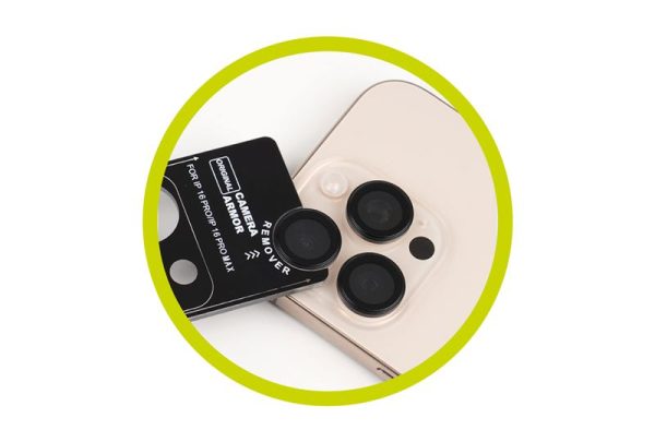 Mobile Origin Easy Lens guards black - iPhone16e (FRL-LSG-i16e-BLK) - Image 7