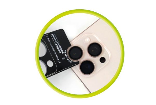 Mobile Origin Easy Lens guards clear-  iPhone 16e (FRL-LSG-i16e-CLR) - Image 8