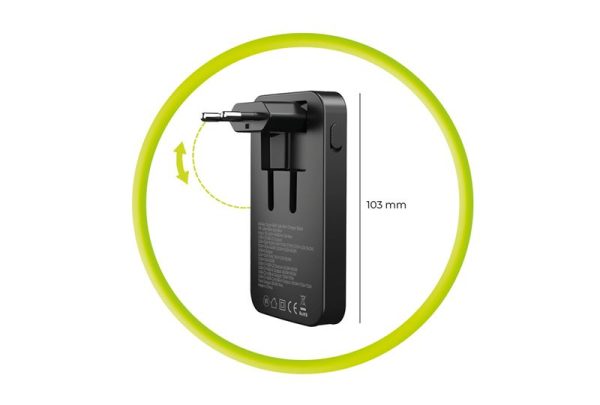 Mobile Origin 65W GaN III Slim Charger dual USB-C Single USB-A White (GAN-65W-SLM-WHT) - Image 12
