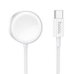 HOCO wireless charger Type C compatible with APPLE Watch and SAMSUNG Watch CW59 white