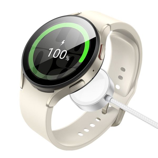 HOCO wireless charger Type C compatible with APPLE Watch and SAMSUNG Watch CW59 white - Image 5