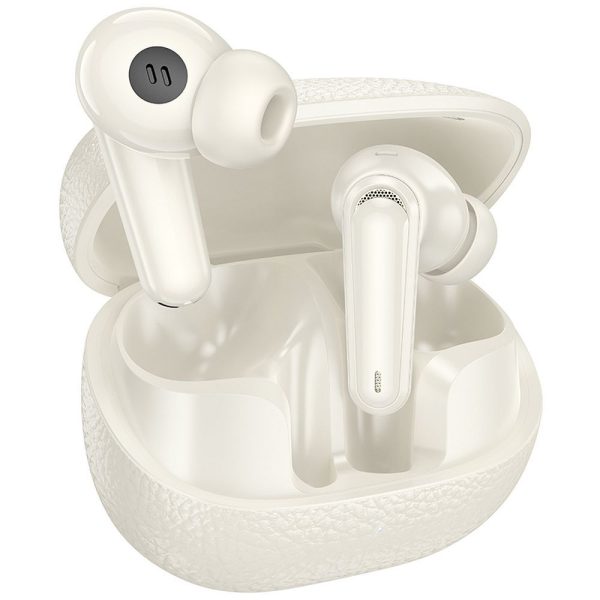 HOCO wireless earphones bluetooth TWS EQ23 milky white - Image 2