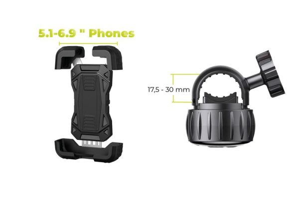 Mobile Origin Bike phone holder B3 black (MO-BPH-B3) - Image 8