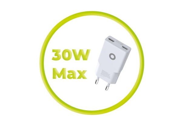 Mobile Origin GaN 30W Slim Charger MO18 - Dual USB-C (MO-GAN30W-MO18) - Image 2